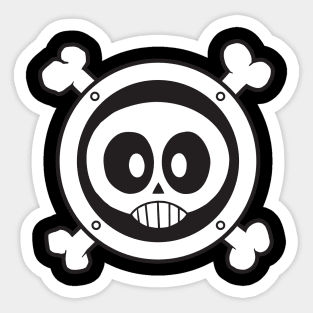 Crossbones Sticker